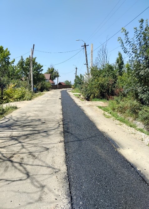 Str. Stejarului – refacere carosabil la starea inițială